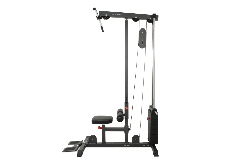 BodyCraft Lat Pull Tower avec Weight Stack 90 kg