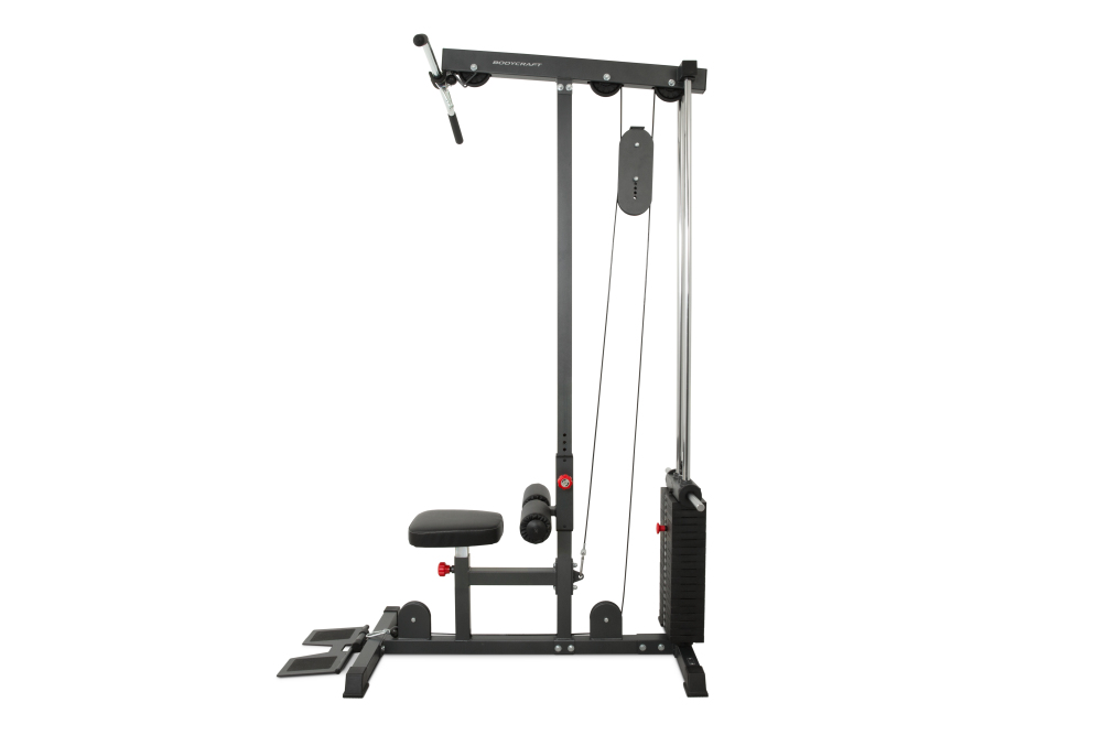 BodyCraft Lat Pull Tower avec Weight Stack 90 kg