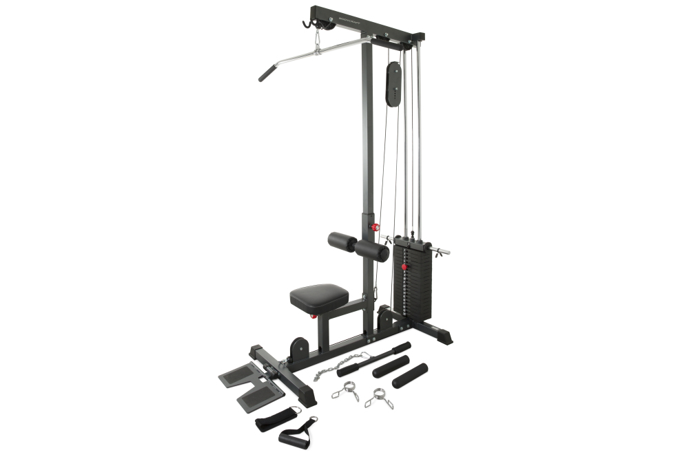 BodyCraft Lat Pull Tower with Weight Stack 90 kg