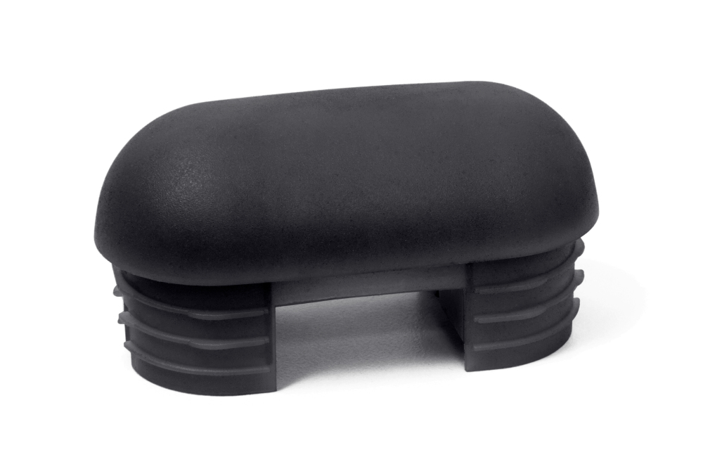 BodyCraft 40x80 mm Oval Plug Schwarz