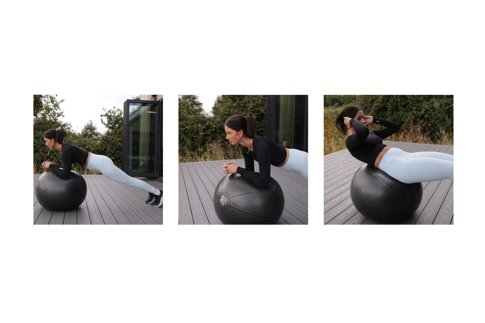 Fitness Mad 1 kg Weighted Swiss Ball 55 cm