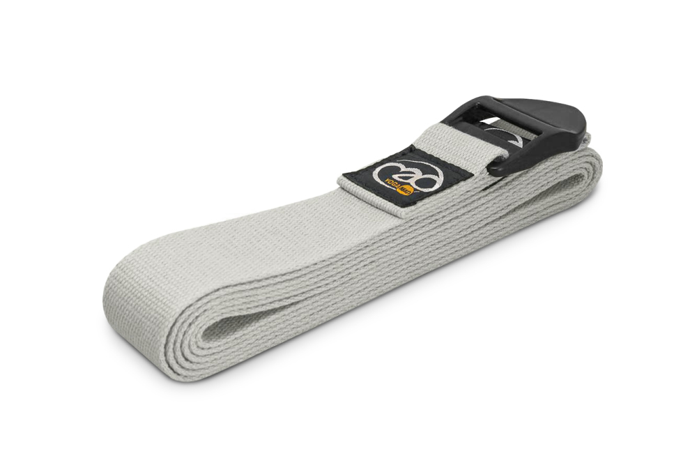 Fitness Mad Yoga Gürtel 2 m Graphit