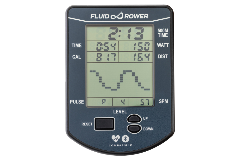 Fluid Rower Viking 3 V + SPH Roeitrainer