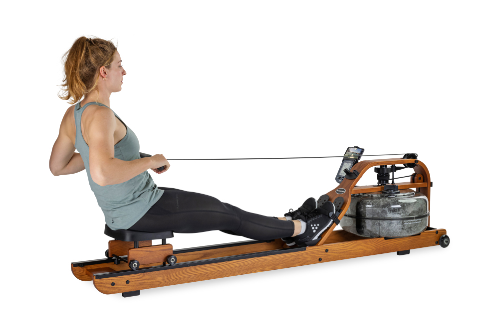 Fluid Rower Viking 3 V + SPH Roeitrainer