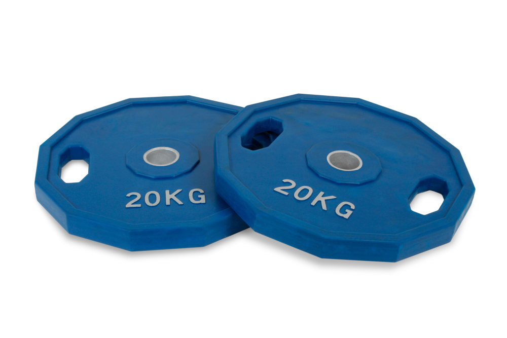 Discos olímpicos 20 kg RUBTEC (par) - Rubtec Tienda Online