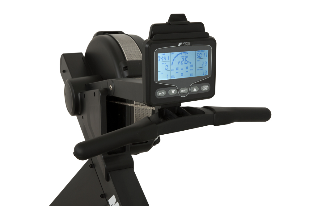 Newton Fitness Black Series BLK-800BT Pro Rowing Machine