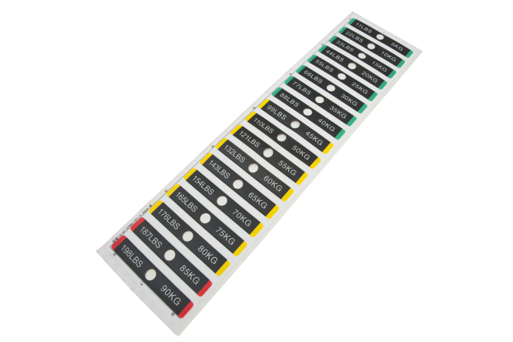 Newton Fitness CSR-5000 Gewichtensticker