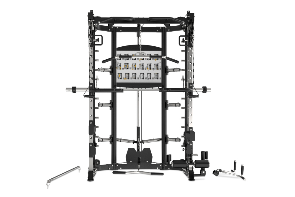 Pivot Fitness FSM-200 Functional Smith Machine - Black