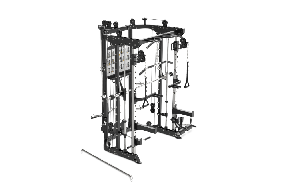 Pivot Fitness FSM-200 Functional Smith Machine - Black