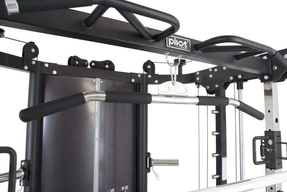 Pivot Fitness FSM-400 Functional Smith Machine - Black