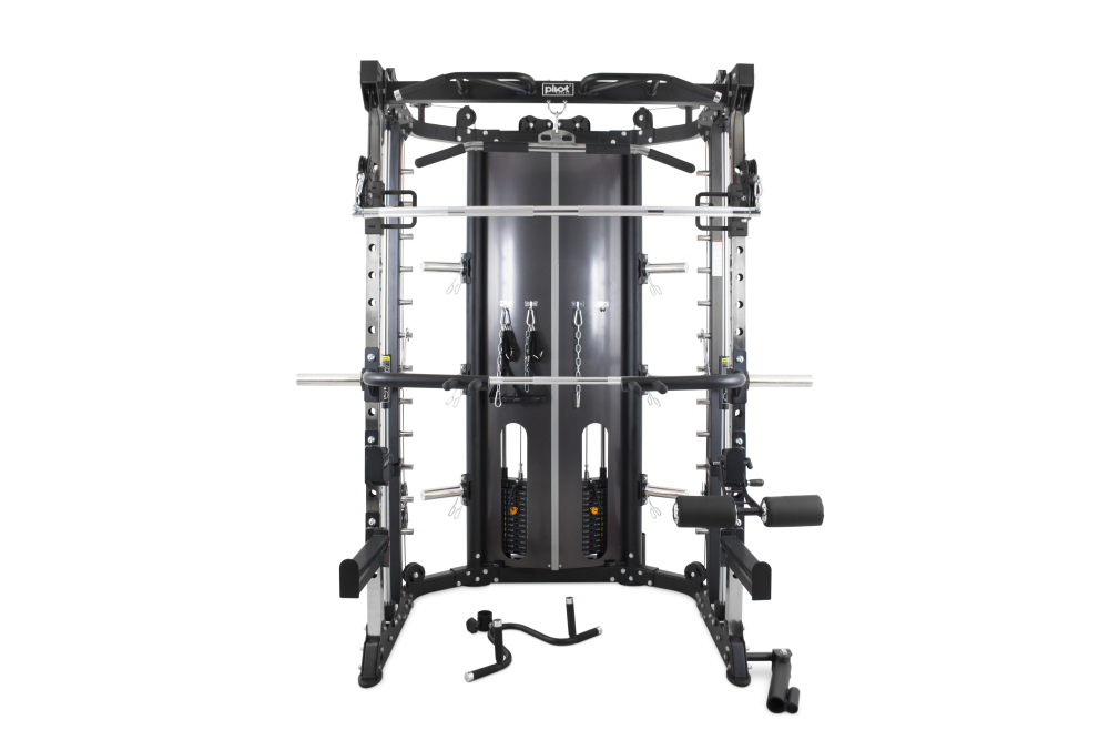 Pivot Fitness FSM-400 Functional Smith Machine - Black