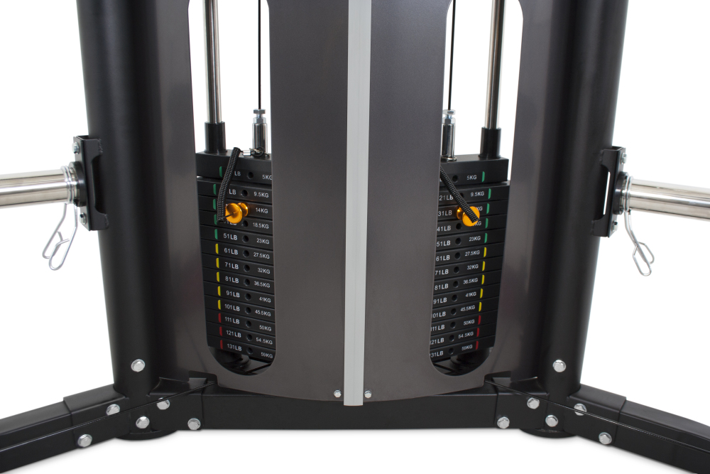 Pivot Fitness FSM-400 Functional Smith Machine Black - Full Options