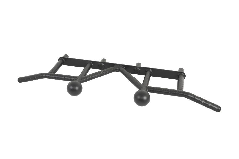 Pivot Fitness HA3743 Multi Grip Pull Up Bar Ball