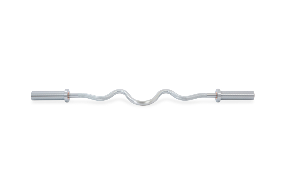 Pivot Fitness Professional Olympic EZ Super Curl Bar
