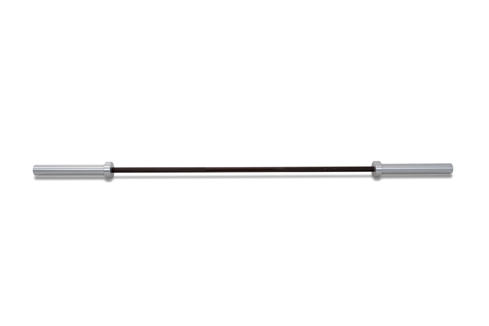 Pivot Fitness WPB2502 Barra Olímpica Profissional Mulher Zinco Preta