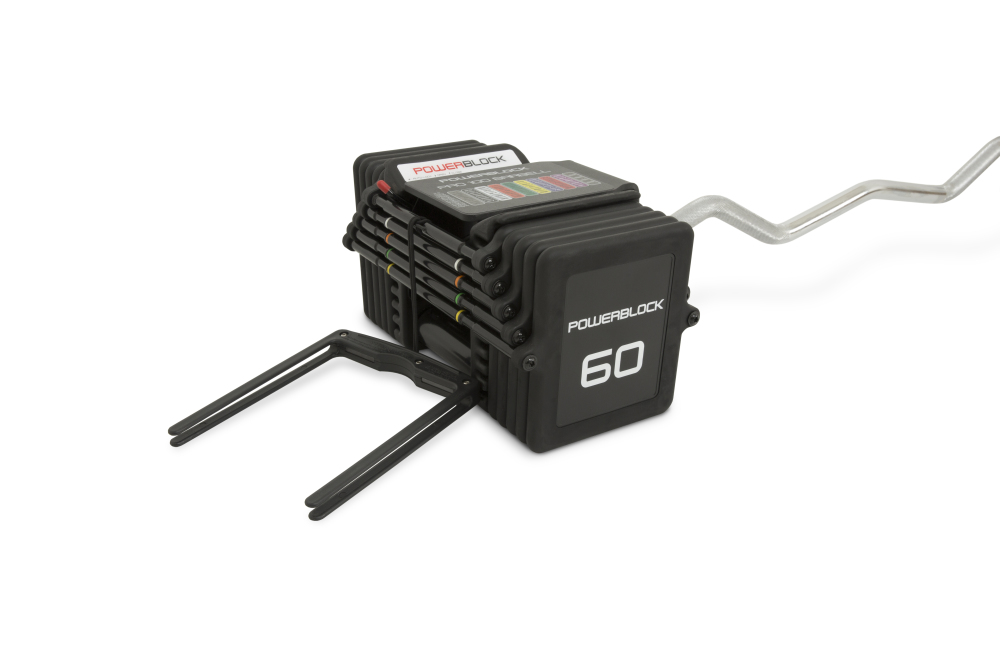 PowerBlock Pro 100 EXP EZ Curl Bar