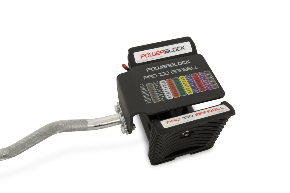 PowerBlock Pro 100 EXP EZ Curl Bar