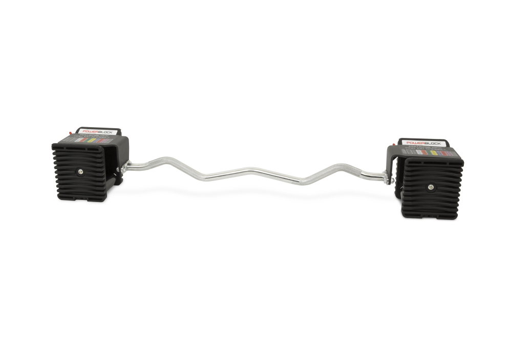PowerBlock Pro 100 EXP EZ Curl Bar