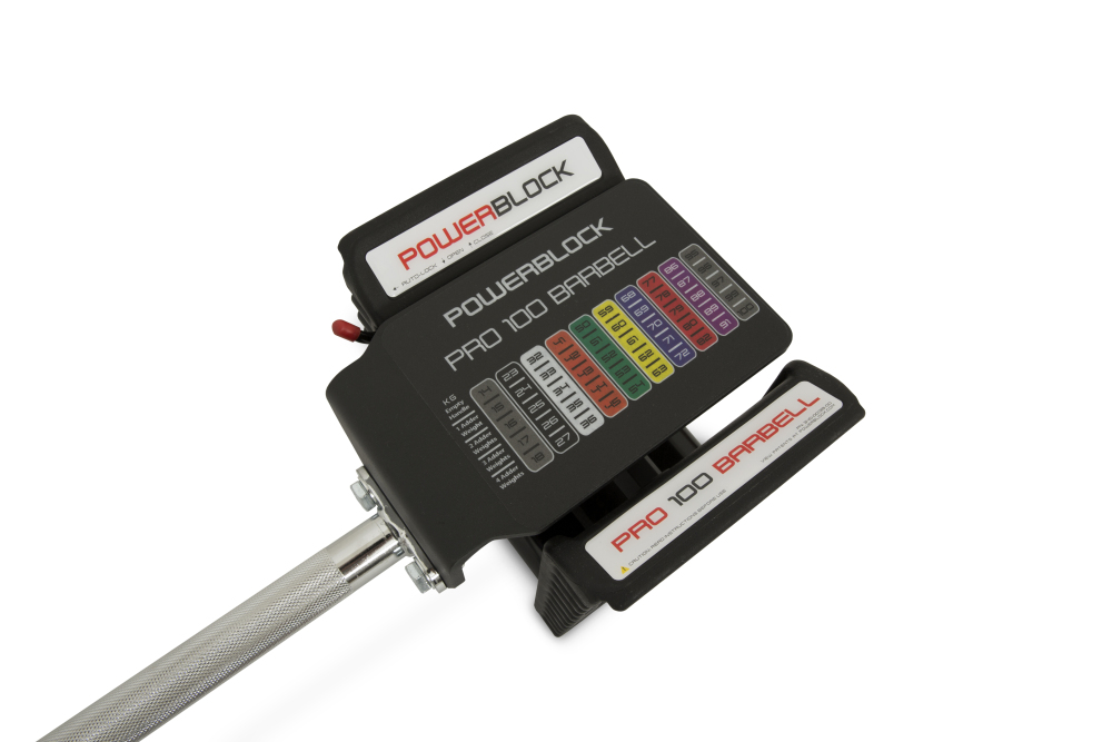 PowerBlock Pro 100 EXP Straight Bar