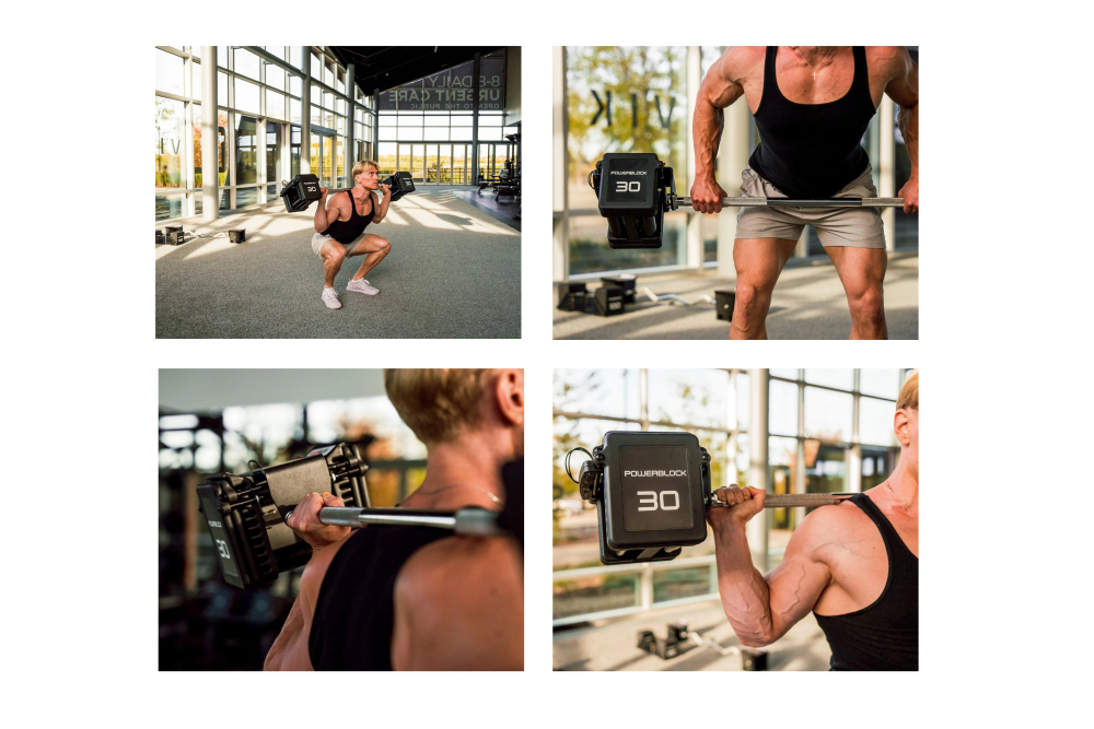 PowerBlock Pro 100 EXP Straight Bar