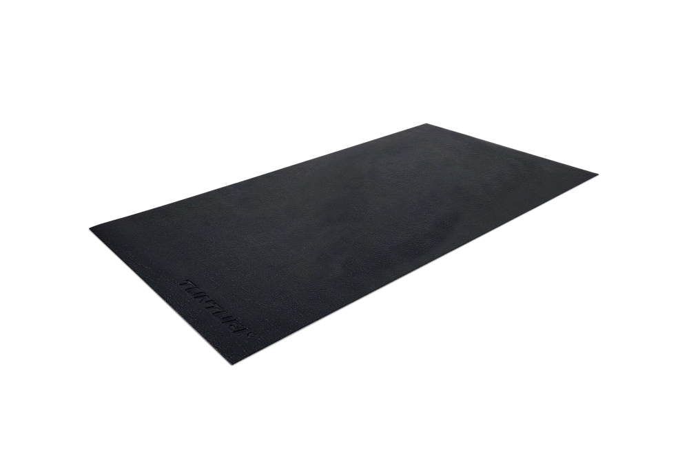 Tunturi Crosstrainer Mat - Vloerbeschermmat 160x87x0.5 cm Zwart