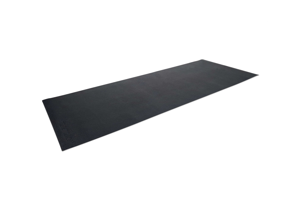 Tunturi Roeitrainer Mat - Vloerbeschermmat 227x90x0.4 cm Zwart