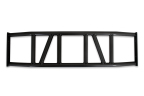 BodyCraft F436 Chin-Up Rahmen Schwarz
