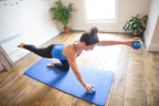 Fitness Mad Soft Pilates Gewichte Paar 1 kg