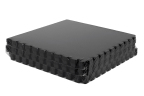 Kroon Tapis emboîtables Pro 20 mm Noir - 6 pièces