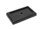 Newton Fitness BLK Pied en Caoutchouc Rectangulaire