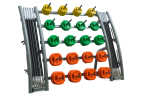 Pivot Fitness 730RK Rangement Pour Kit Aérobic
