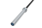 Pivot Fitness MPB2802 Barre Olympique Professionelle Zinc Noir - 220 cm - 20 kg