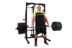 Pivot Fitness MPB2802 Barre Olympique Professionelle Zinc Noir - 220 cm - 20 kg