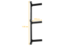 Pivot Fitness PM237 Wall Mounted Plates Rack
