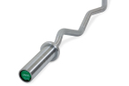 Pivot Fitness Barra EZ Curl Profissional Olímpico