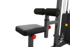 PowerMark 660LR Lat/Low Row Machine avec WS210 Weight Stack