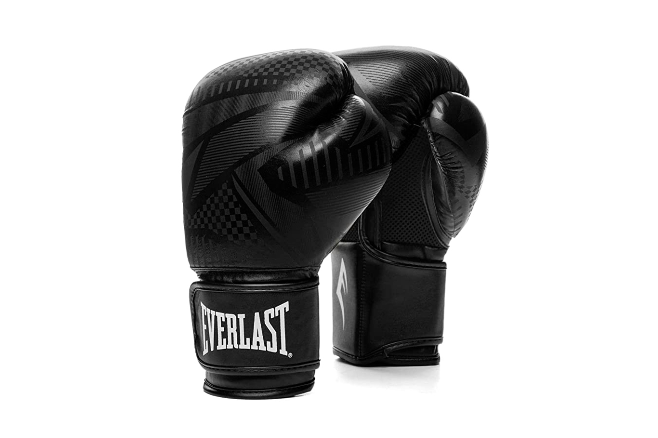 Everlast Boxing Gloves Spark Training Black Geo 14 oz - Helisports