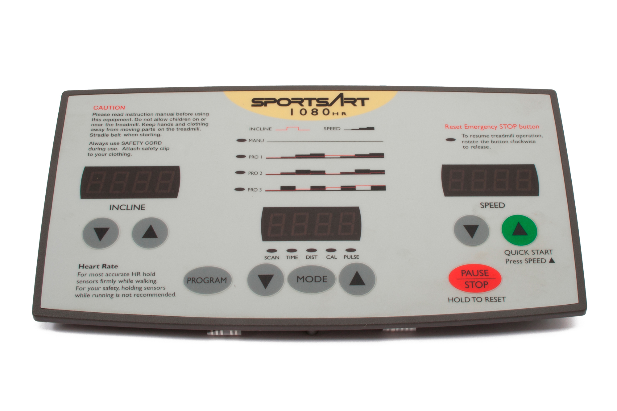 Sportsart 1080 outlet treadmill manual