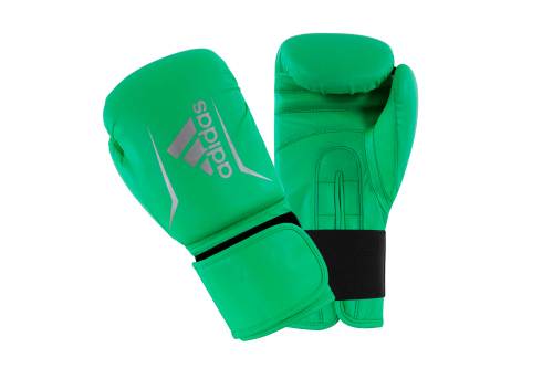 Adidas Speed 50 Gants de Boxe Citron Vert/Argent 10oz