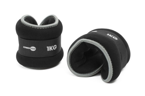 Fitness Mad Neoprene Chevilles et Poignets 2 x 1 kg