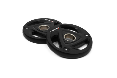 Hastings Disques Olympiques Pro Tri-Grip Caoutchouc 5kg
