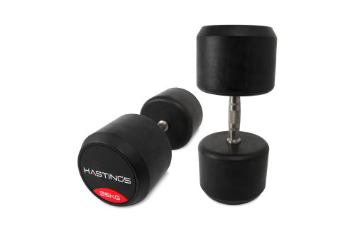 Hastings 55kg Haltères Professionnelles