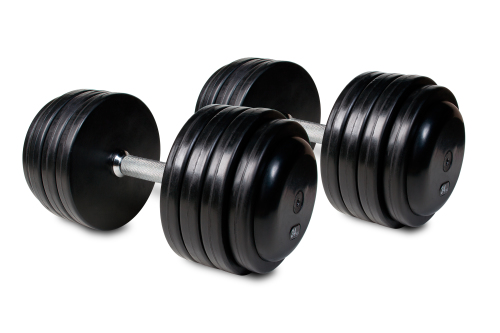 Kroon FDS-04 Haltères Caoutchouc 34kg set