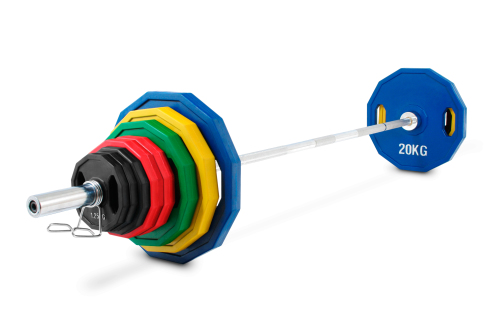 Kroon OP-140 Ensemble Des Disques Olympique en Caoutchouc