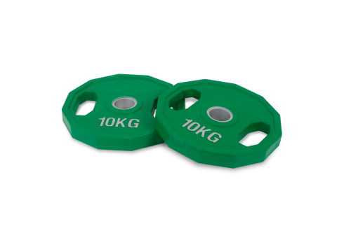 10kg Set de disques Olympique en caoutchouc