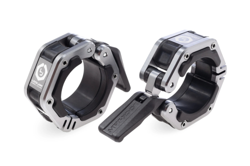 Lock-Jaw Flex Metal Collars com Magnets Conjunto Cinza