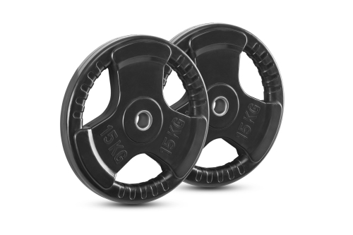 Newton Fitness 30mm Disques Caoutchouc 15 kg