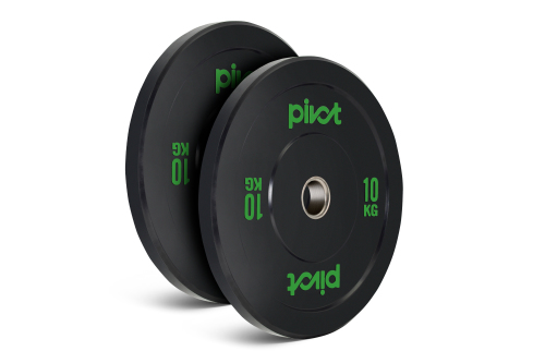 Pivot Fitness Pro Training Bumper Plates 10kg Set