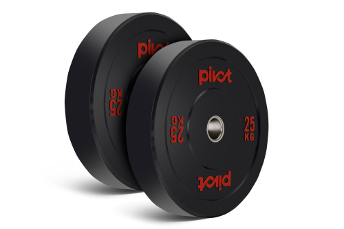 Pivot Fitness Pro Training Bumper Plates 25kg Set