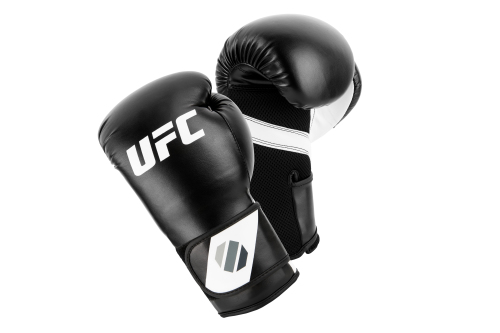 UFC Training Gants De (Kick)Boxe Noir/Blanc 14oz